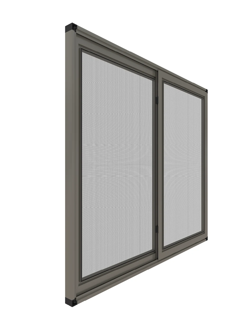 Double-Rail Sliding Insect Screen