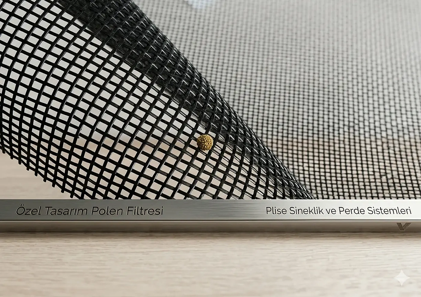 Pet and Pollen Protection Pleated Mesh